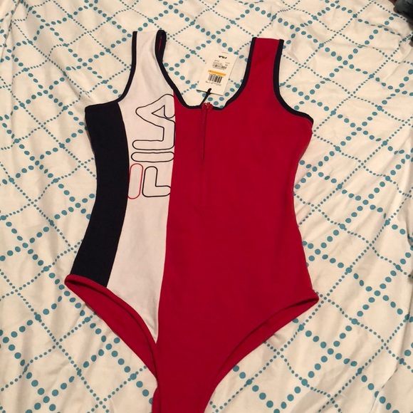 fila zip swimsuit